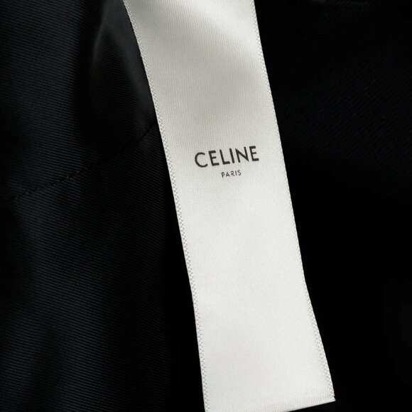 Celine SS/19 Rectangle Spencer Diagonal Wool Cropped Jacket - Picture 8 of 10